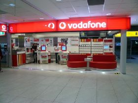 Výstavba značkových prodejen Vodafone